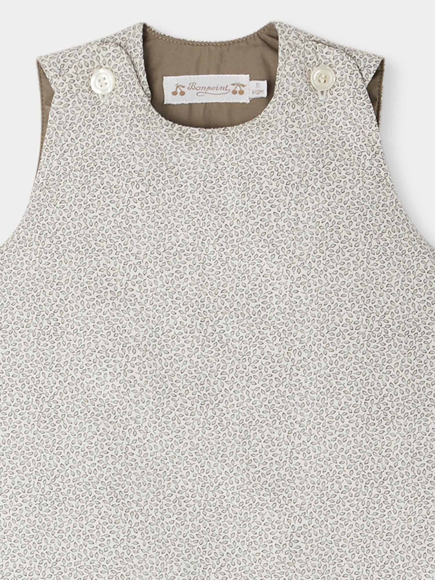 Boy | Joujou Poplin Baby Sleeping Bag | Pearl