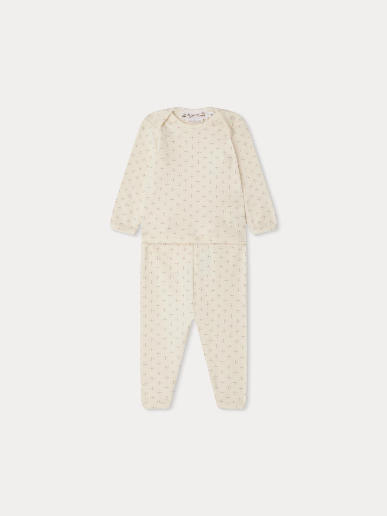 Unisex | Timi Printed Set | Mauve