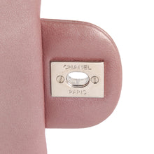 Chanel | Pre-Owned Mini Rectangular Classic Iridescent Lambskin Single Flap | Pink