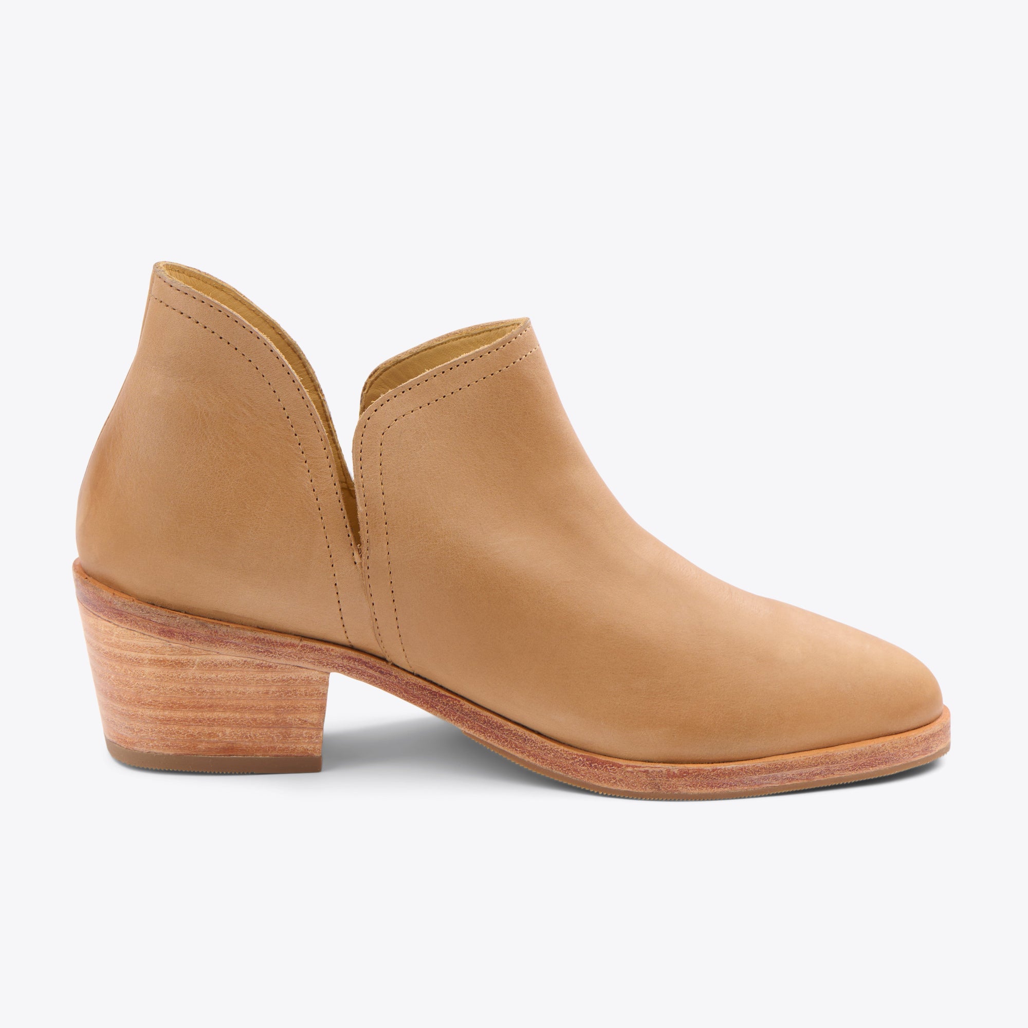 Everyday Ankle Bootie Almond Women's Leather Boot Nisolo