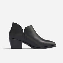 Womens | Mia Everyday Ankle Bootie | Black/Black