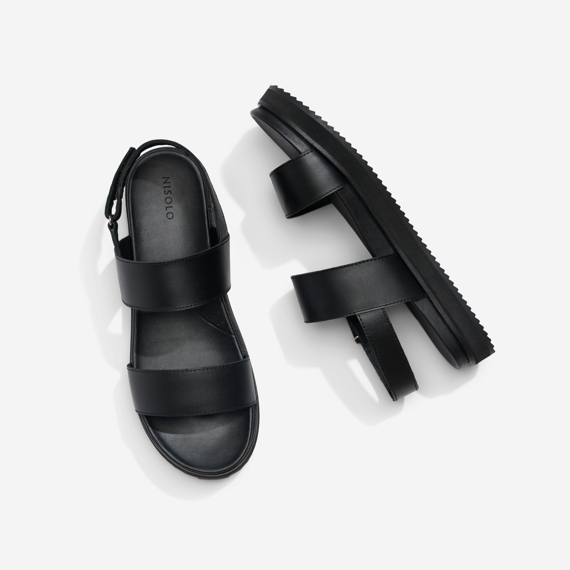 Womens | Go-To Flatform Sandal 2.0 | Black/Black