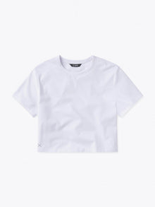 Womens | Almost Friday Classic-Fit PYCA Pro Tee Cropped | White