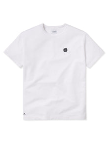 Mens | Branded Relaxed-Fit Cotton PYCA Frame Tee | White