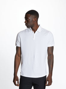 Mens | COZ Signature-Fit Pima Cotton Blend Polo | White