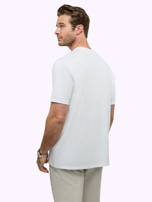 Mens | SoHo Pima Classic-Fit Henley Tee | White
