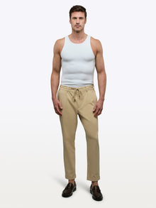 Mens | Portofino Form-Fitting Rib Tank | White