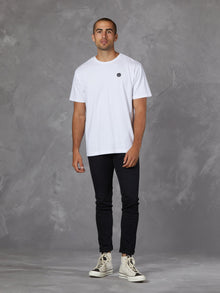 Mens | Branded Relaxed-Fit Cotton PYCA Frame Tee | White