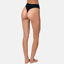 OW Collection WILLOW Thong Account 002 - Black Caviar