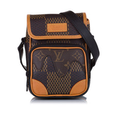 Louis Vuitton Pre-Owned Nigo Giant Damier Ebene Monogram Nano Amazone | Unisex | Brown