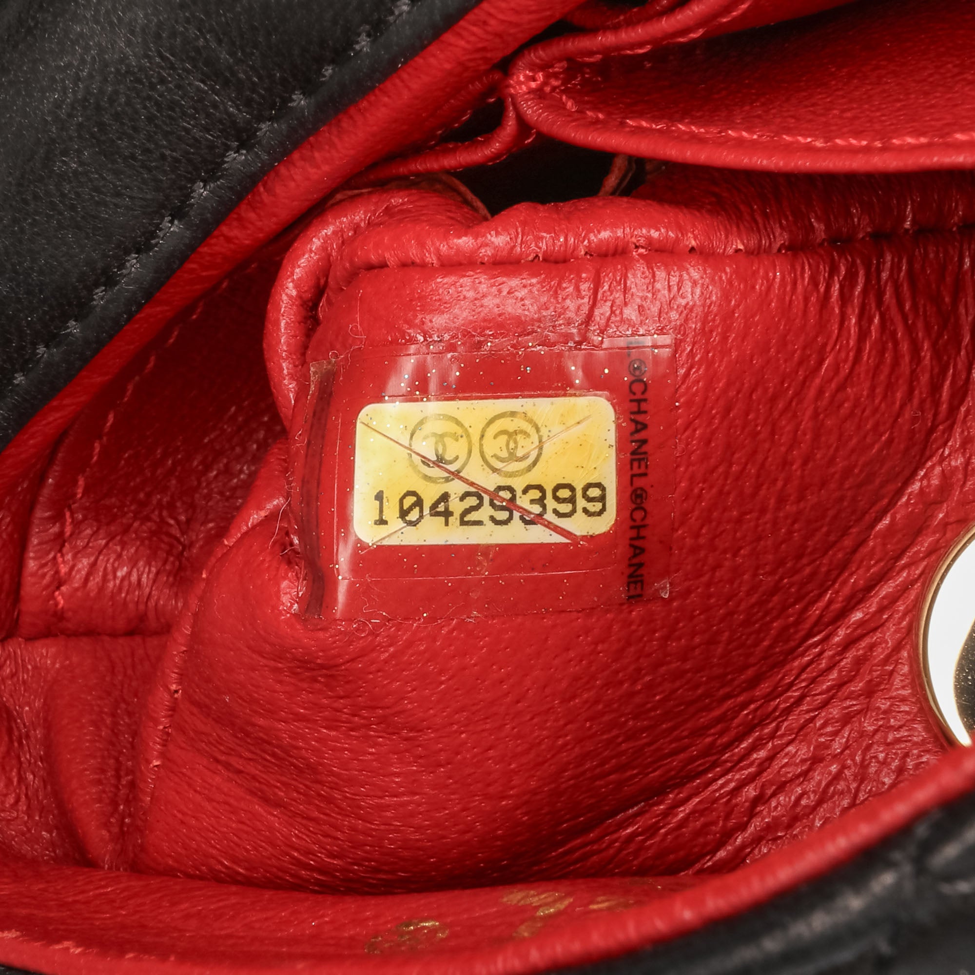 Chanel | Pre-Owned Micro Quilted Lambskin Single Flap | Black