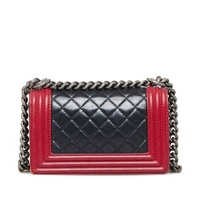 Chanel | Pre-Owned Small Bicolor Boy | Black