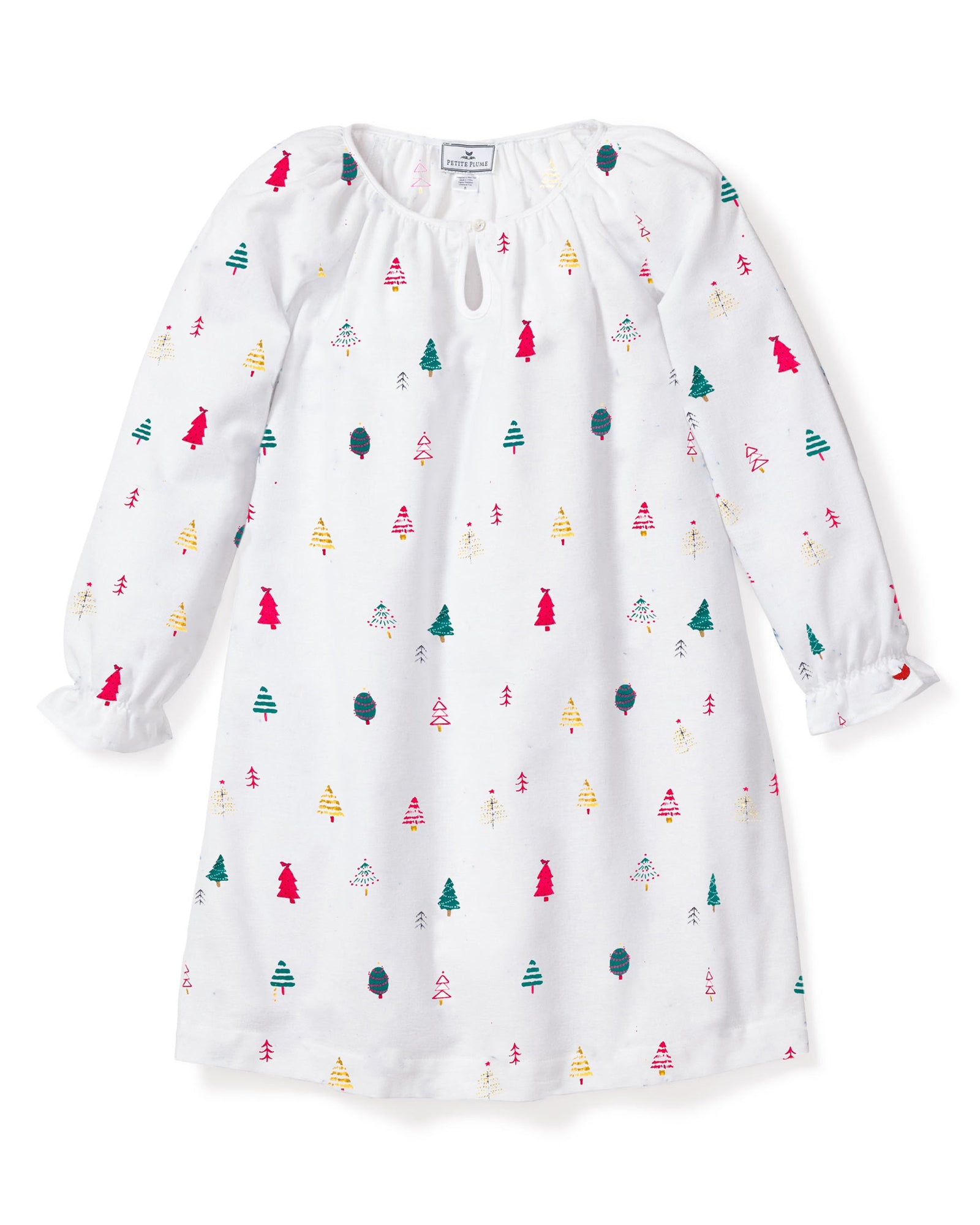 Girl's Twill Delphine Nightgown | Merry Trees