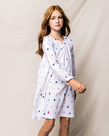 Girl's Twill Delphine Nightgown | Merry Trees