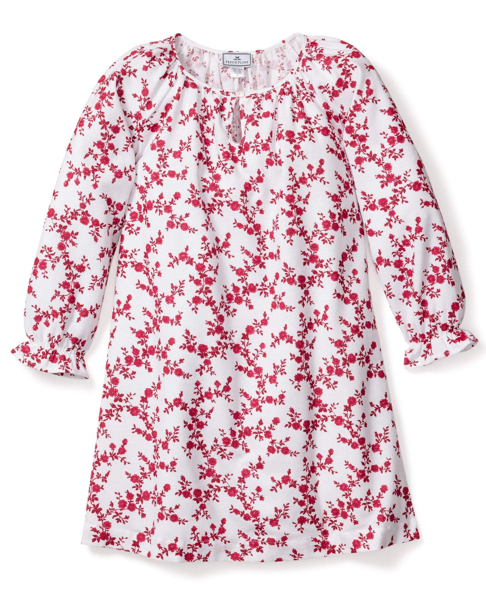 Girl's Brushed Cotton Delphine Nightgown | Knightsbridge Floral