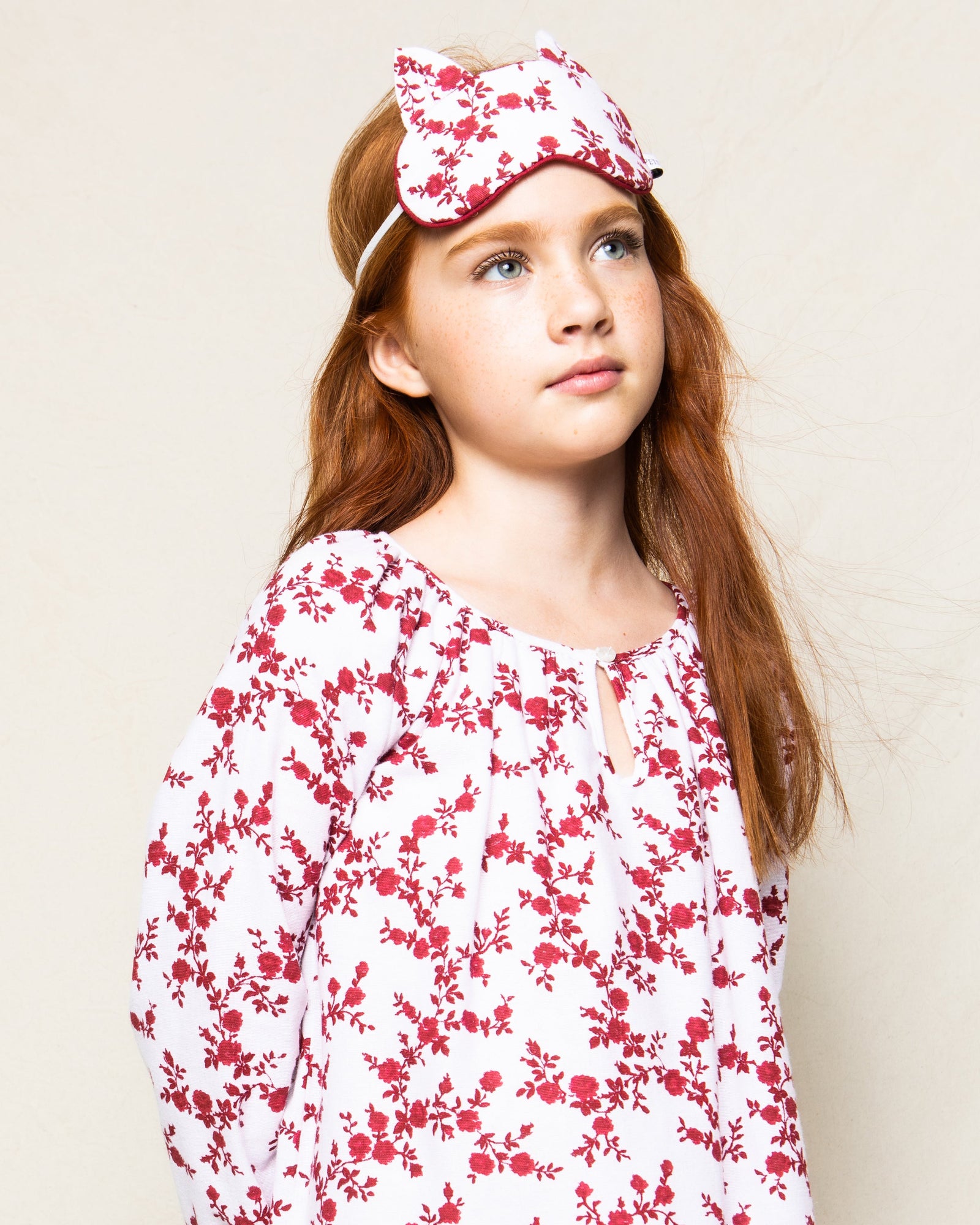 Girl's Brushed Cotton Delphine Nightgown | Knightsbridge Floral