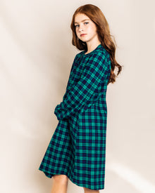 Girl's Flannel Beatrice Nightgown | Highland Tartan