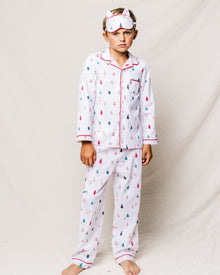 Kid's Twill Pajama Set | Merry Trees