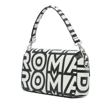 Fendi | Pre-Owned Marc Jacobs Nappa Vitello King Logo Print Baguette Phone Pouch Satchel | White