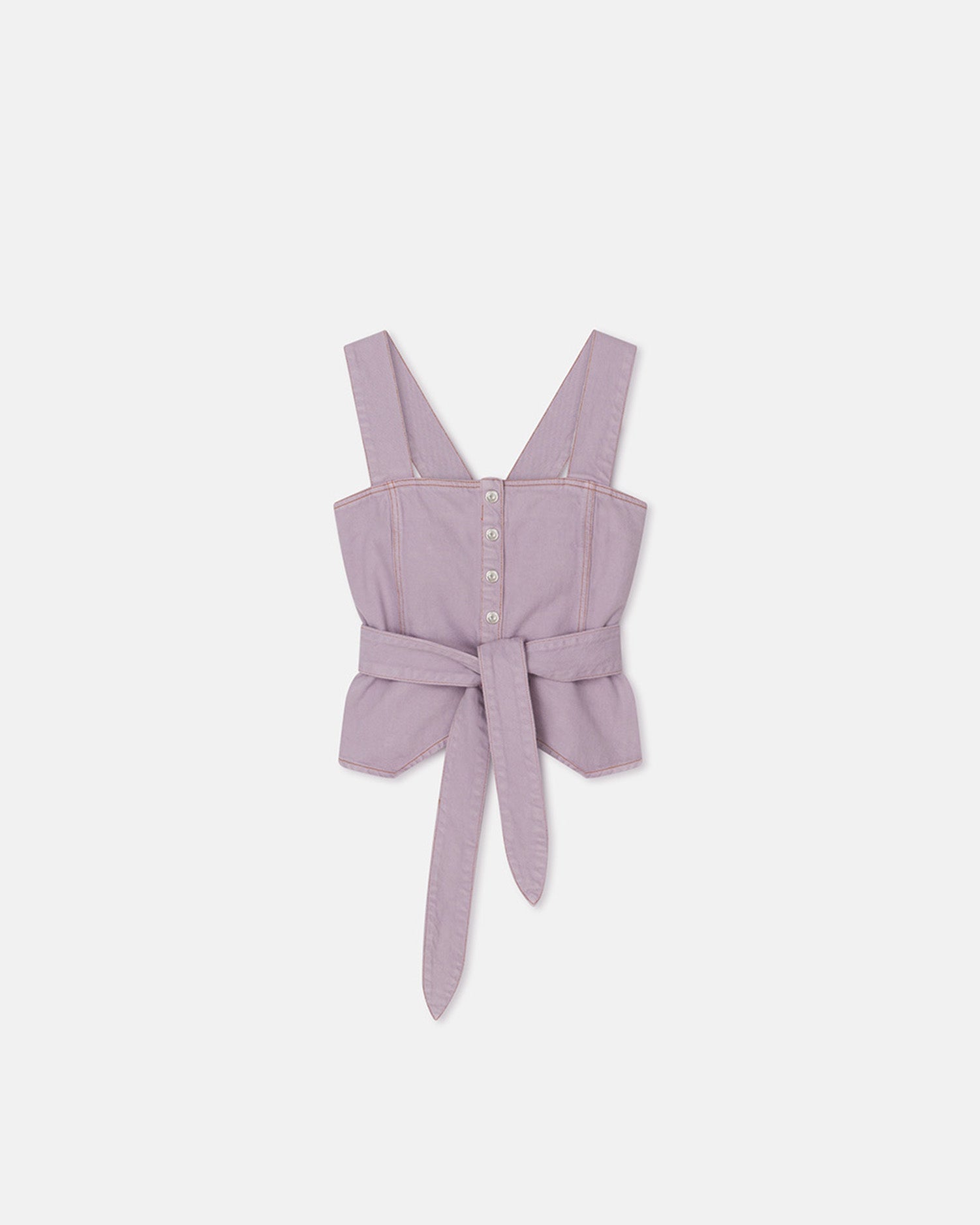 Kaiko Denim Top | Lilac