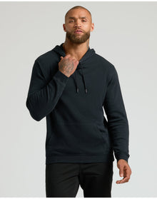 Waffle Hoodie | Black