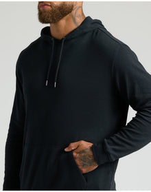 Waffle Hoodie | Black