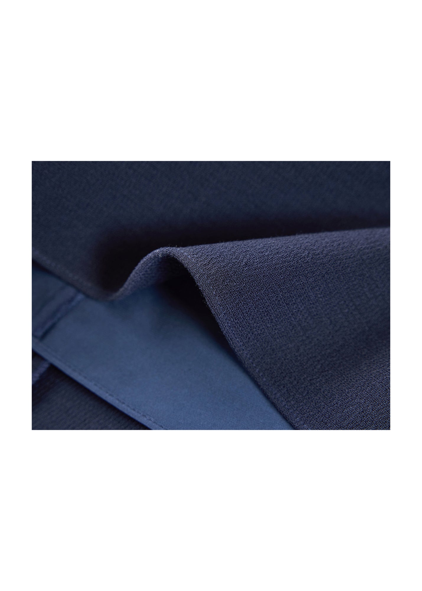 Waist-Cinched Vest Dress | Navy