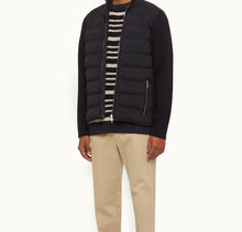 Wallace Merino Down Quilted Jacket | Navy