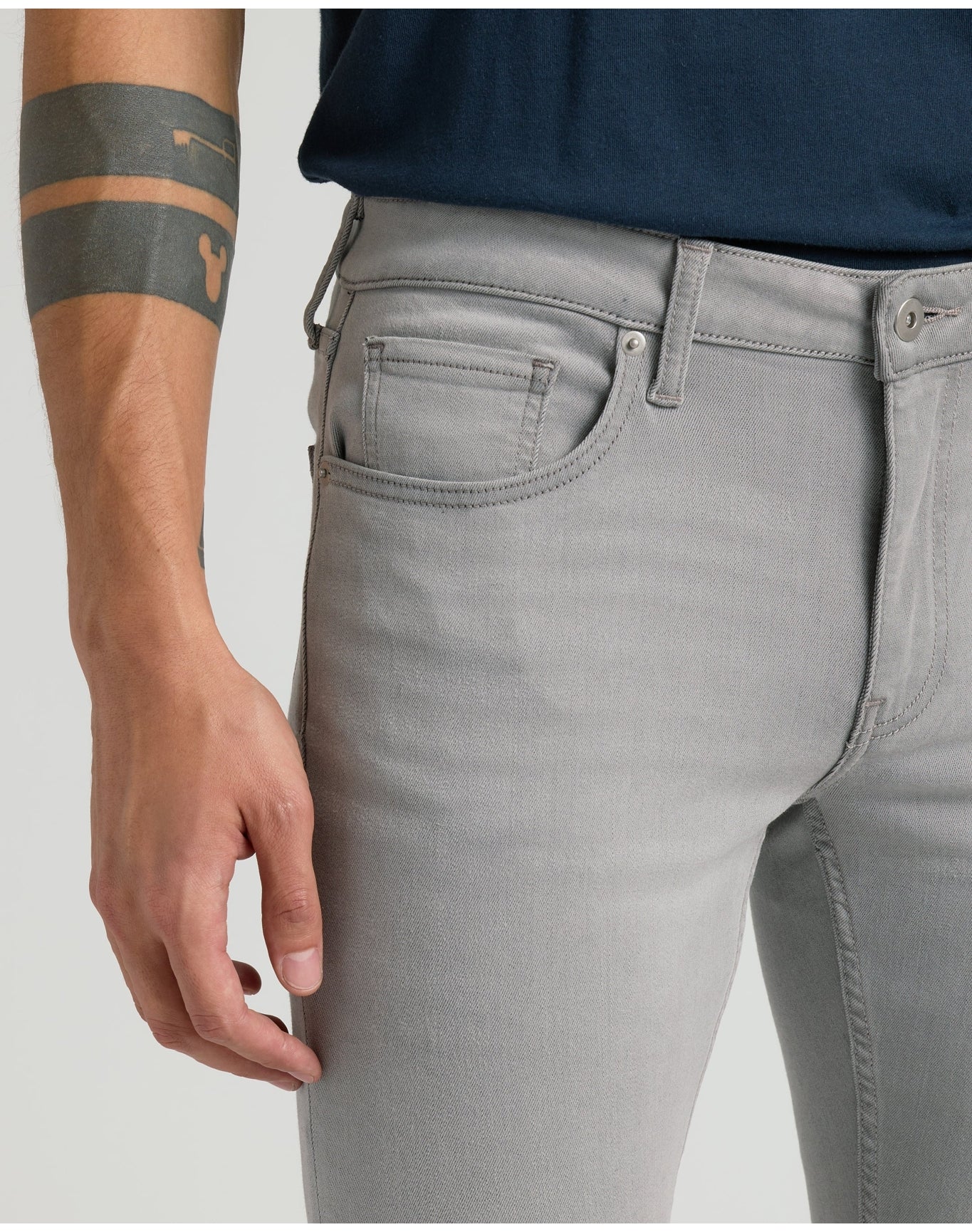 Wash Slim Comfort Stretch Jeans | Medium Gray