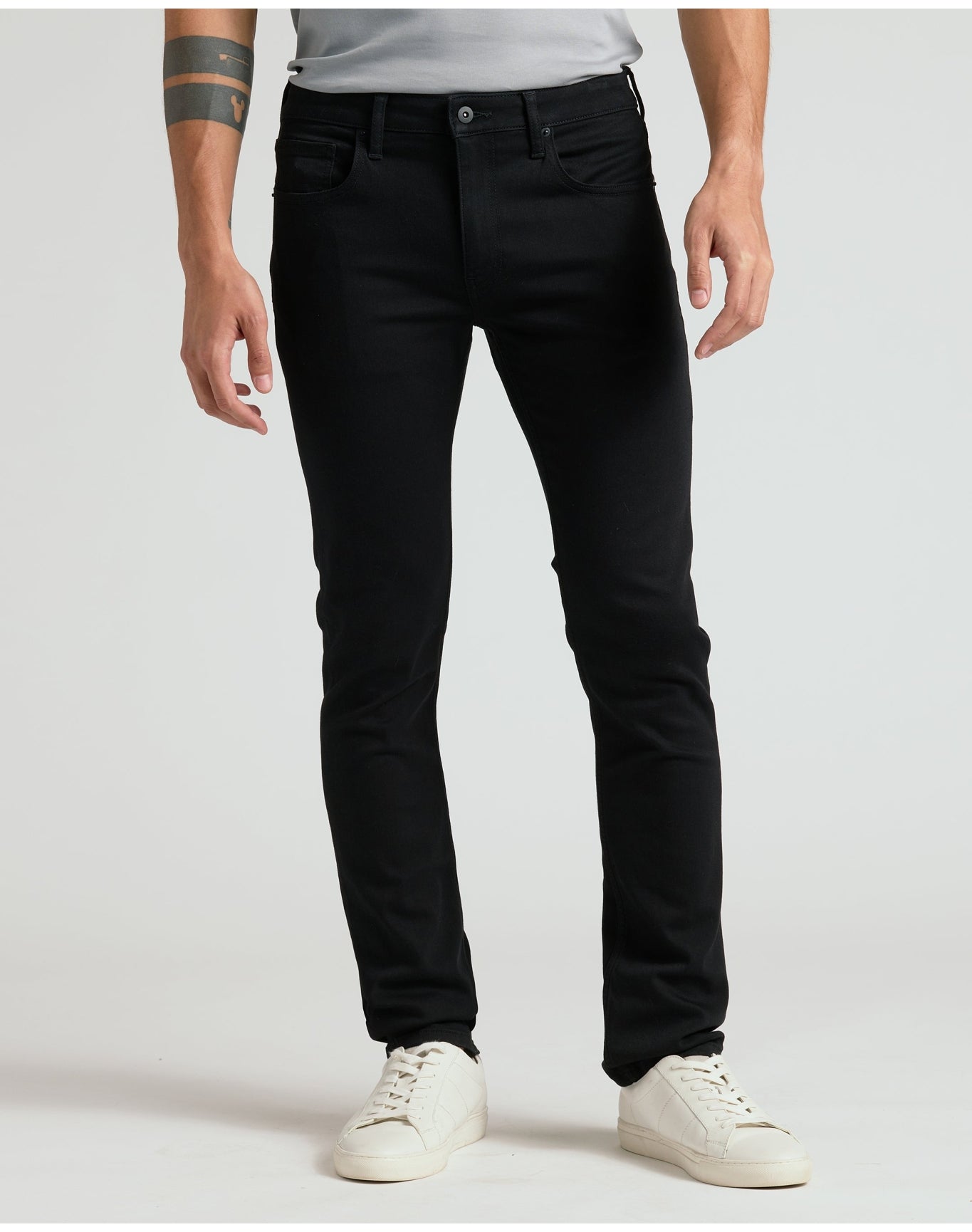 Wash Straight Comfort Stretch Jeans | Black