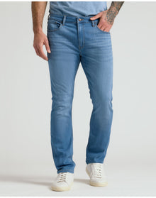 Wash Straight Comfort Stretch Jeans | Medium Indigo