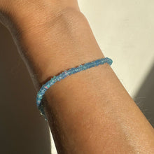 Washed Denim Opal Bracelet
