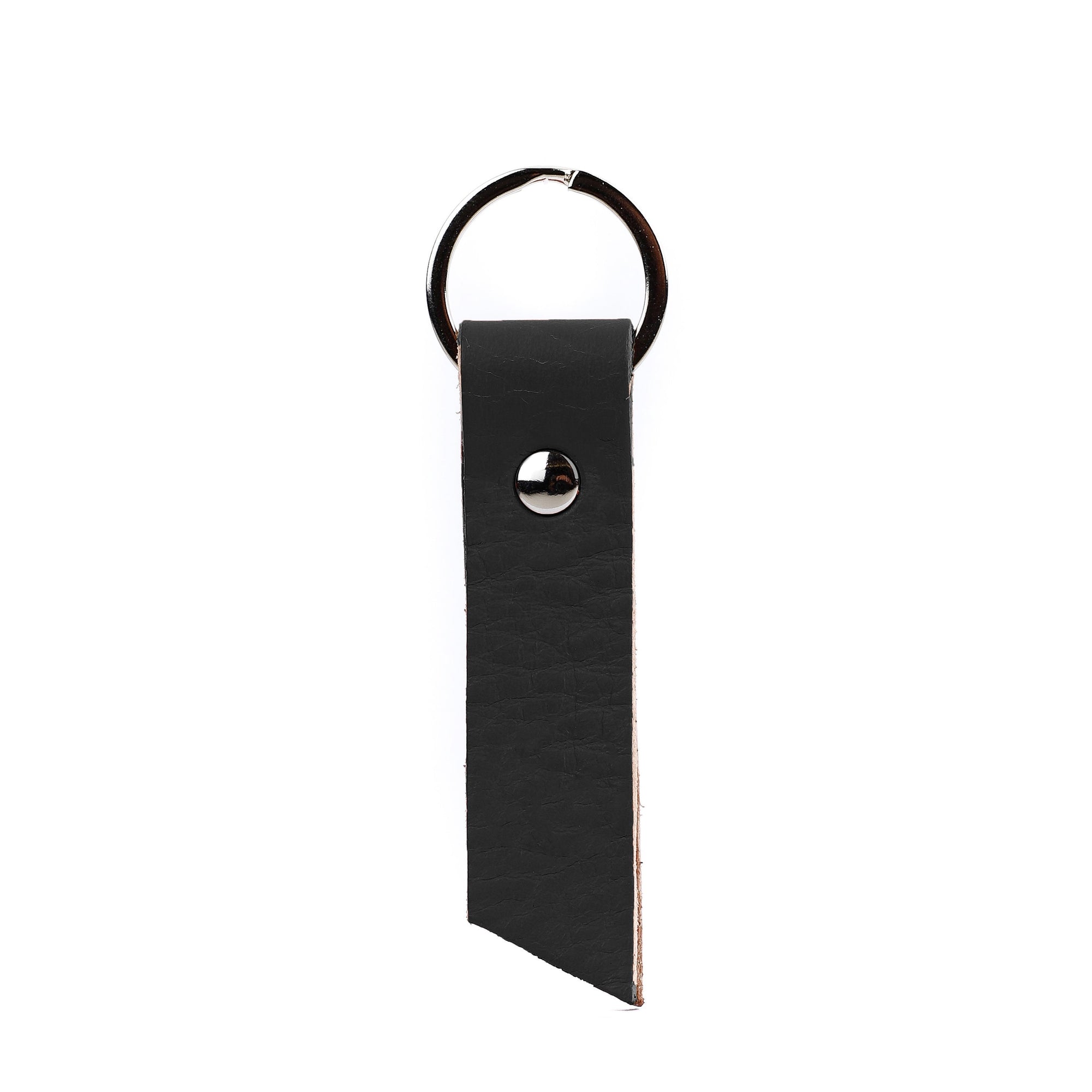 Leather Keyring | Black