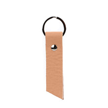 Leather Keyring | Camel