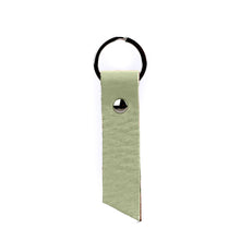 Leather Keyring | Sage