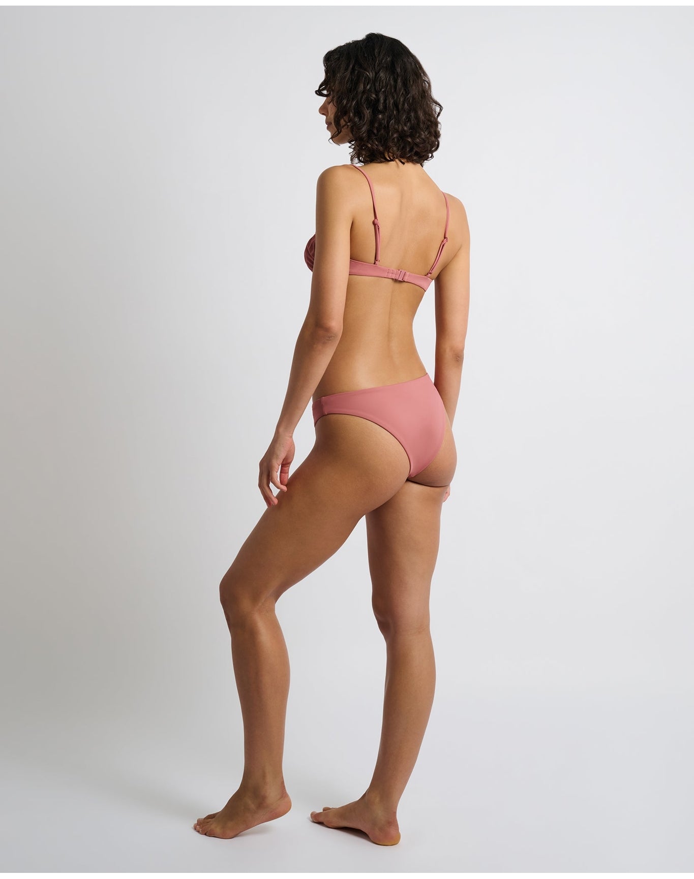 Women | Chiara Bikini Bottom | Clay Rose