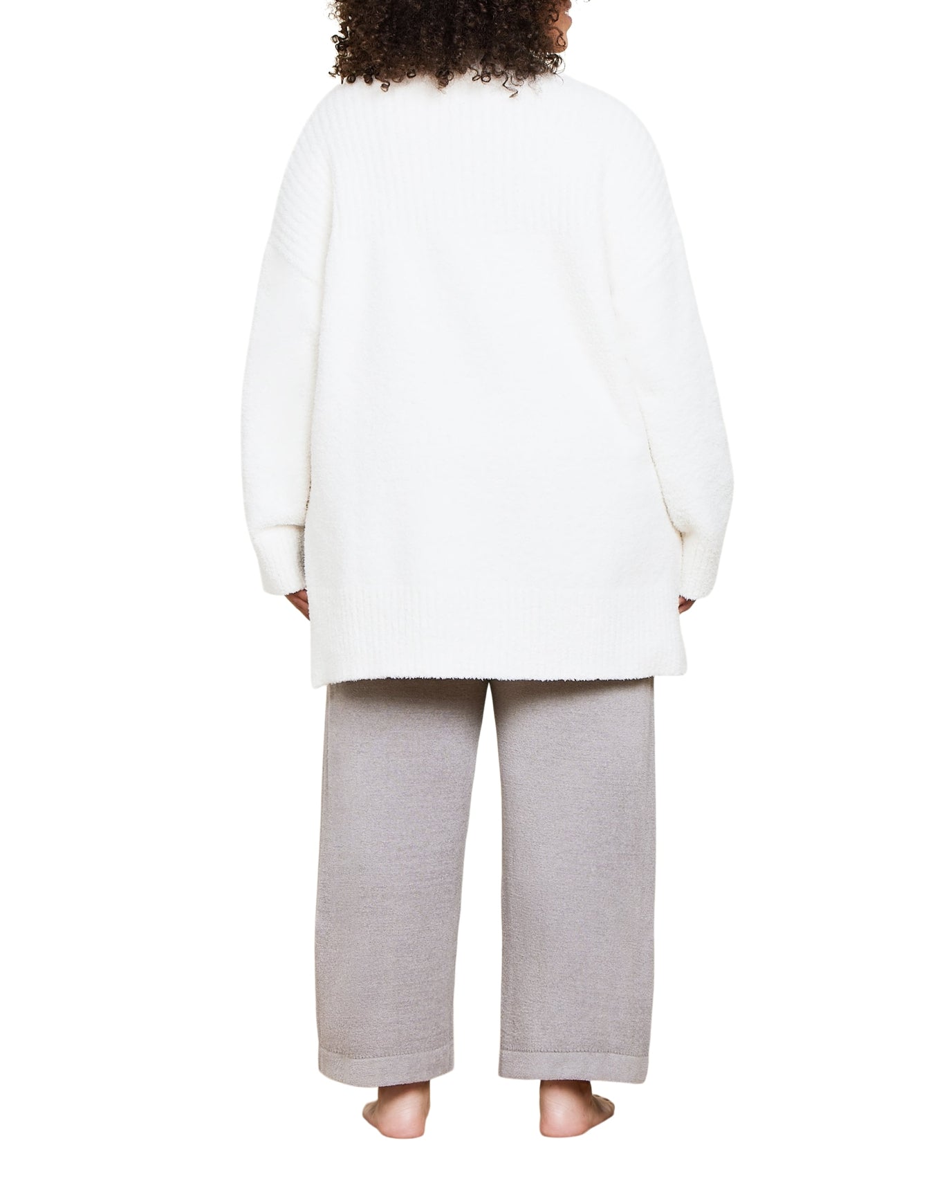Women | Cozychic High Low Pullover | Cream