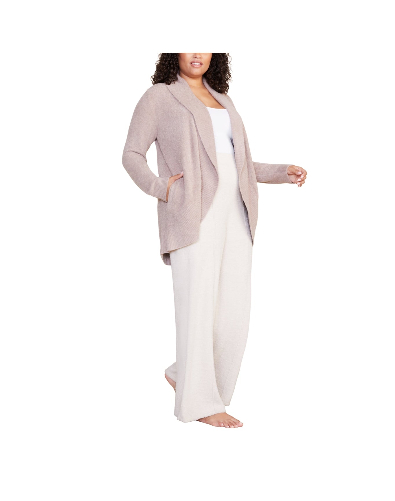 Women | Cozychic Lite Circle Cardi | Taupe