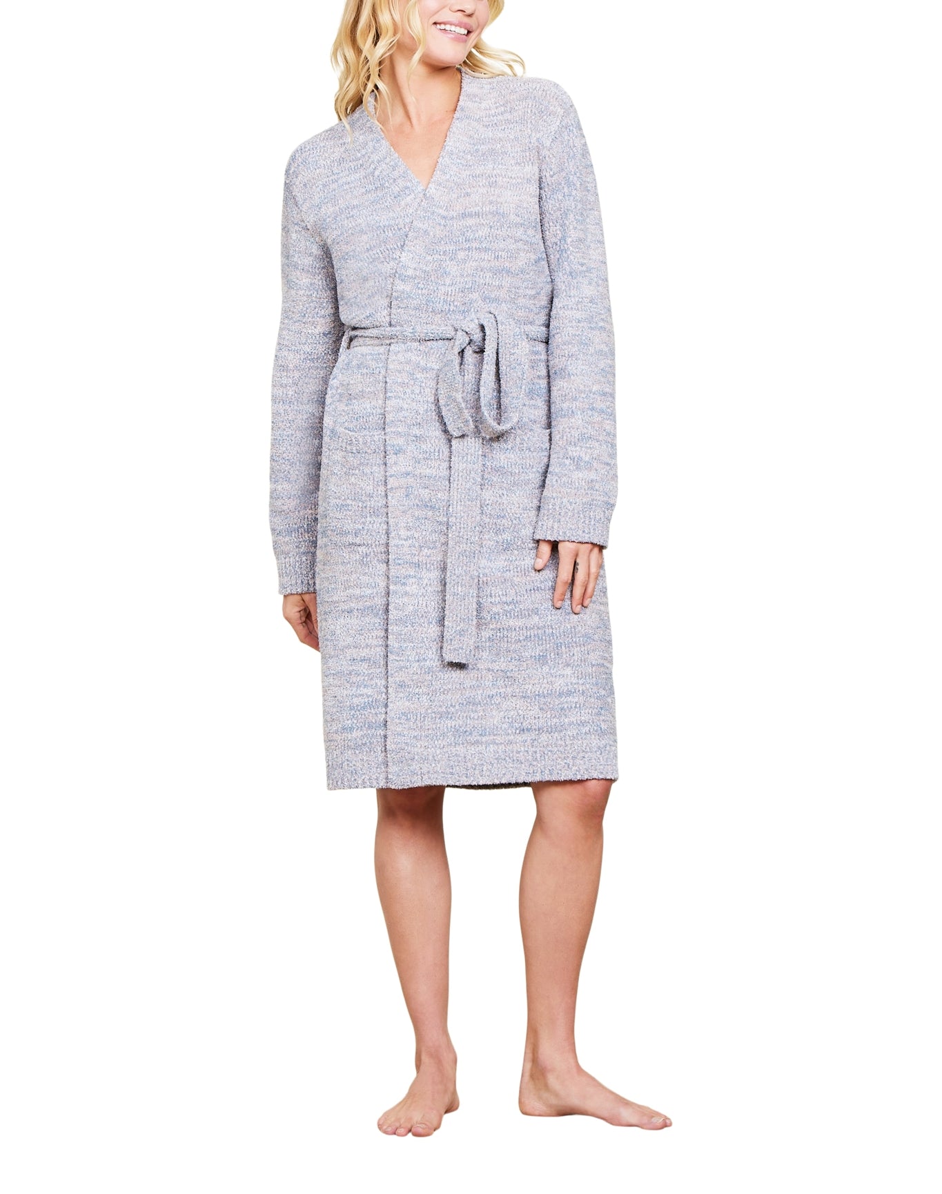 Women | Cozychic Marled Robe | He Pink Clay Multi