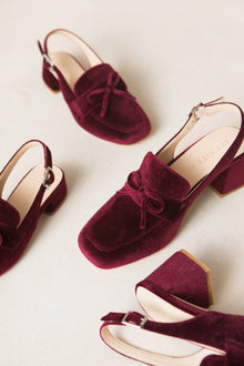 Women | Ivy Bow Loafer | Red