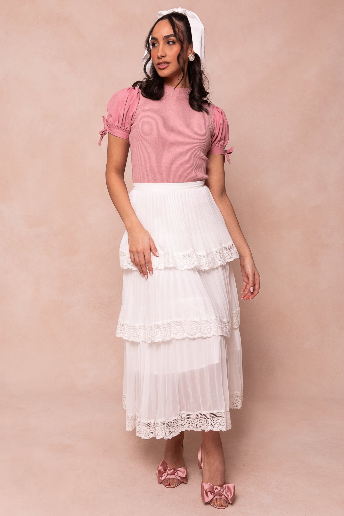 Women | Jade Skirt | White