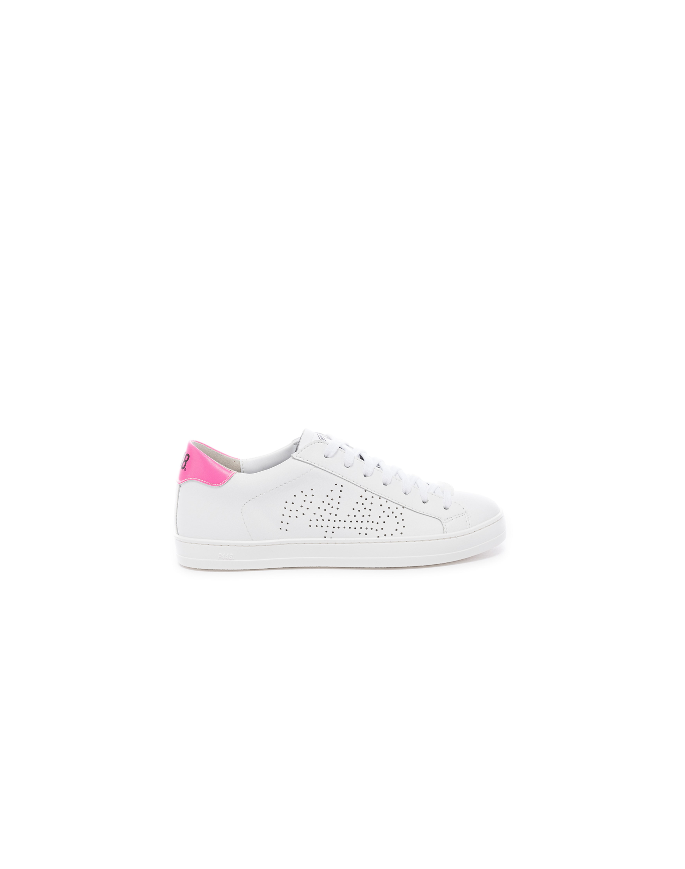 Women | John Recycled | White x Fuschia