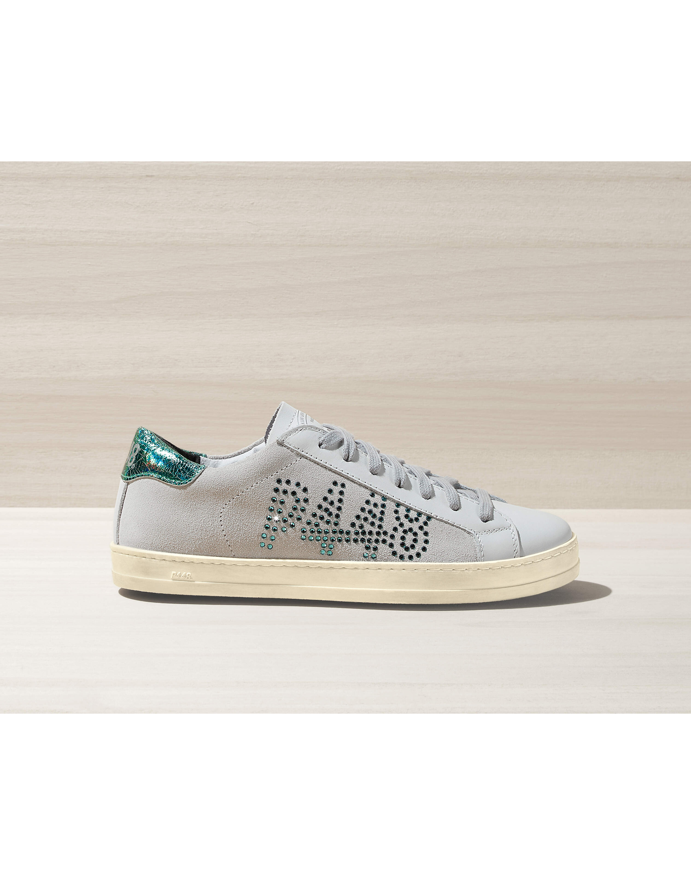 Women | John Turquoise | Green x White