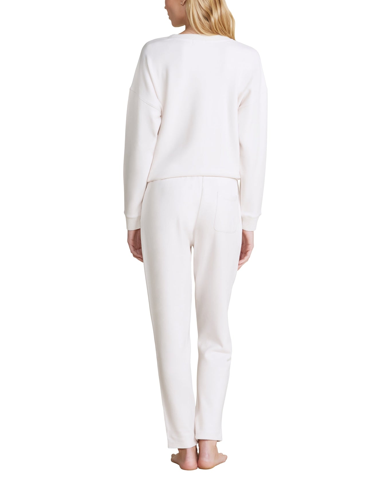 Women | MC Brushed Fleece Sweater Mix Pullover | Sand Dune