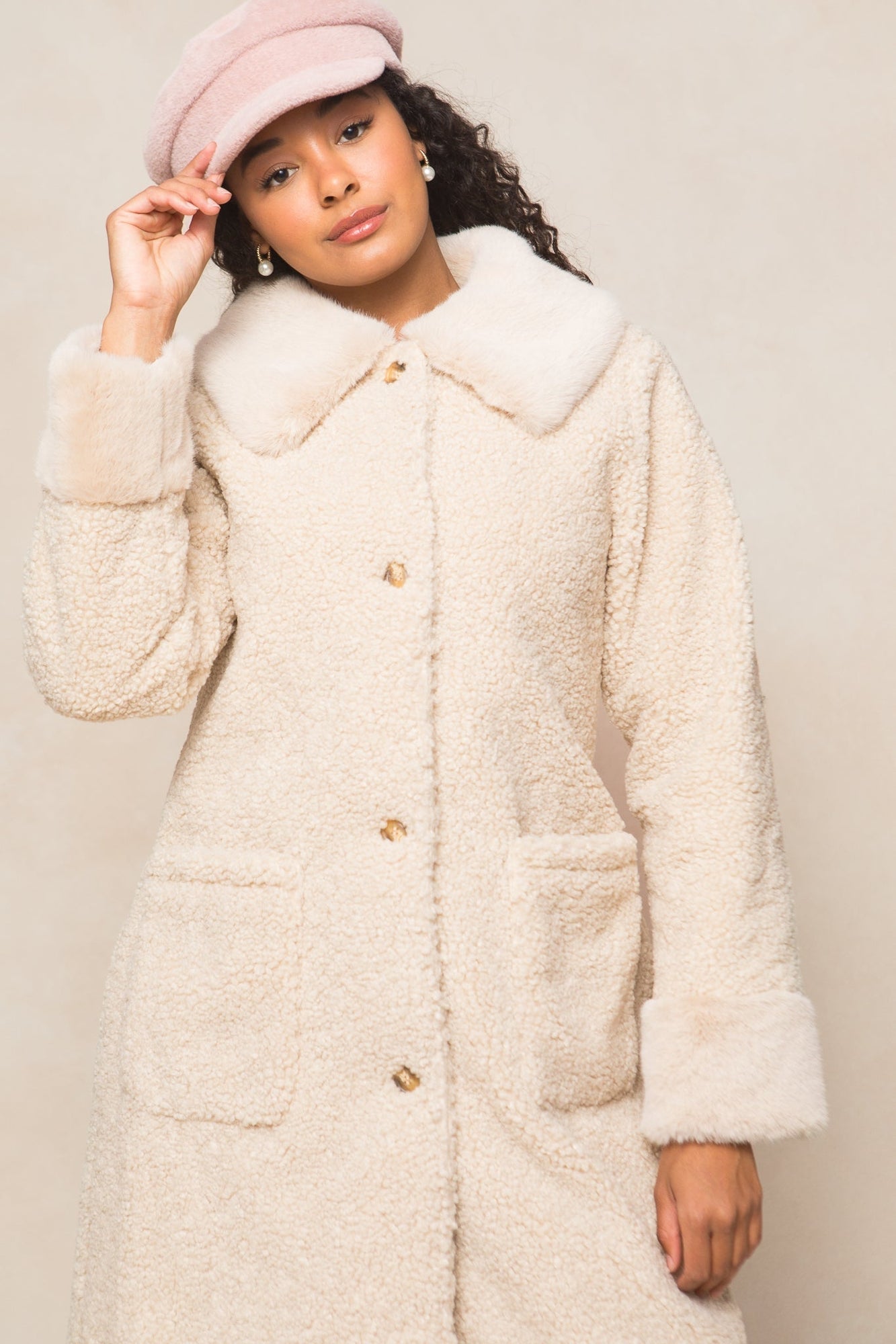 Women | Marley Coat | Cream