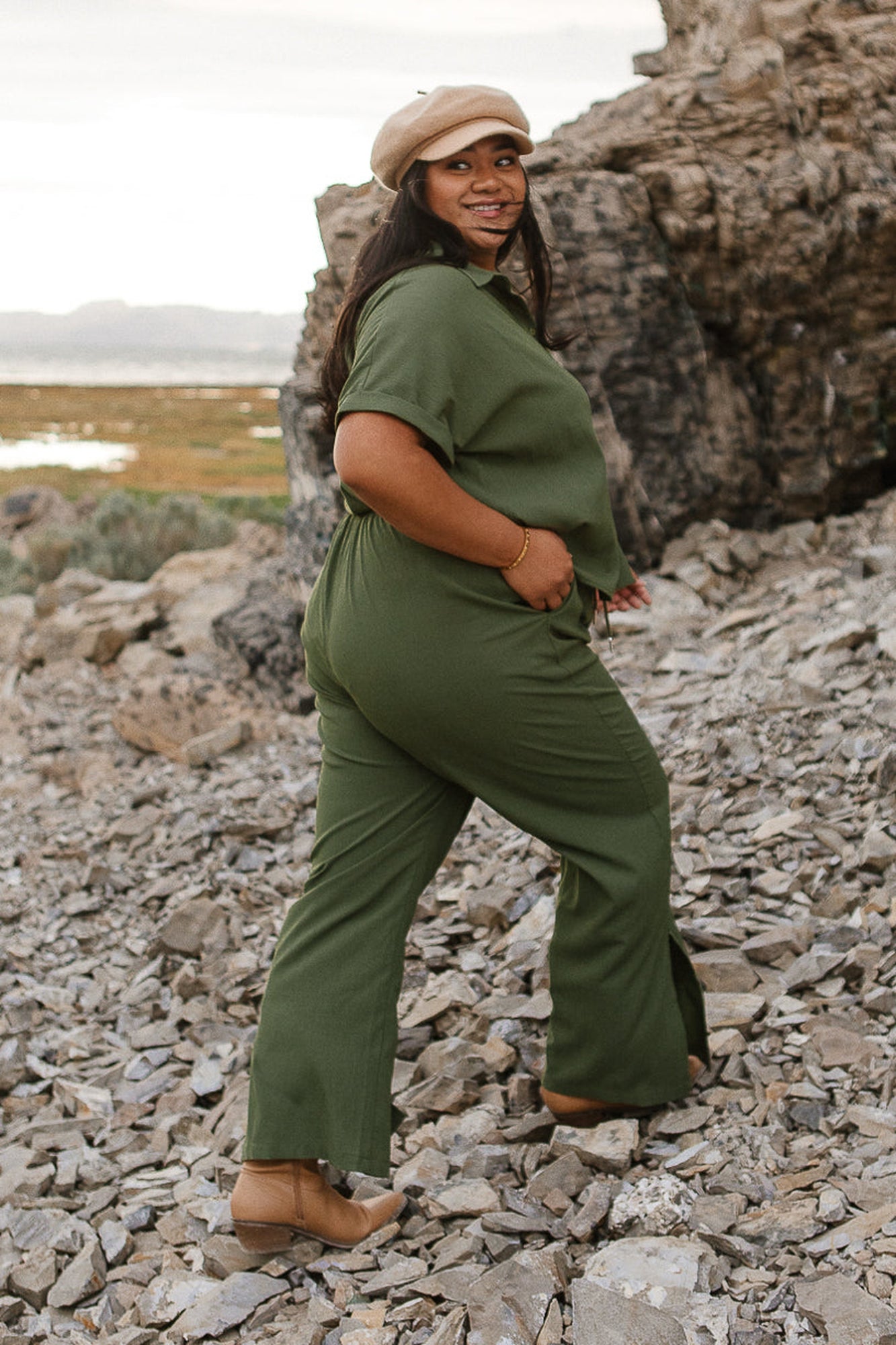 Women | Newport Pants | Green