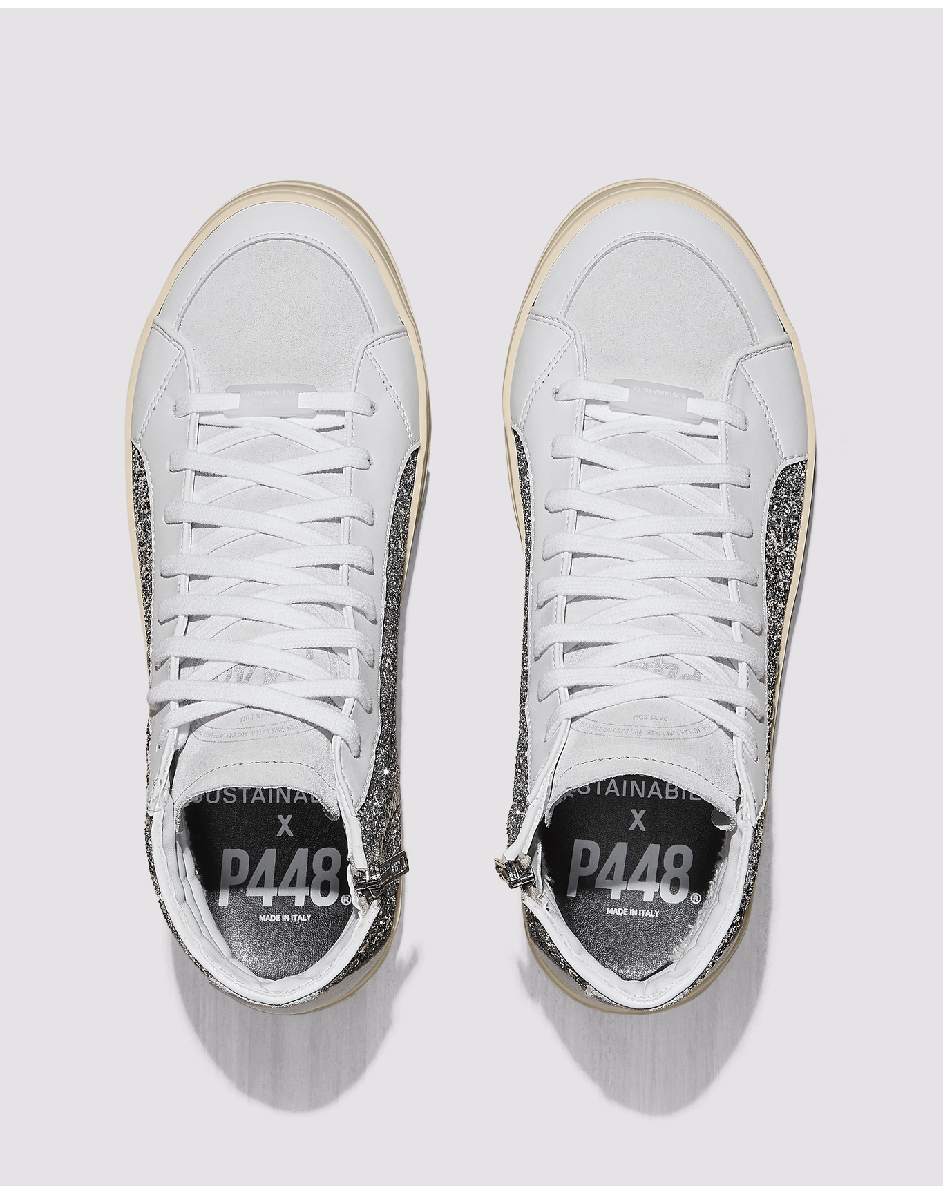 Women | Skate Recycled | White x Silver