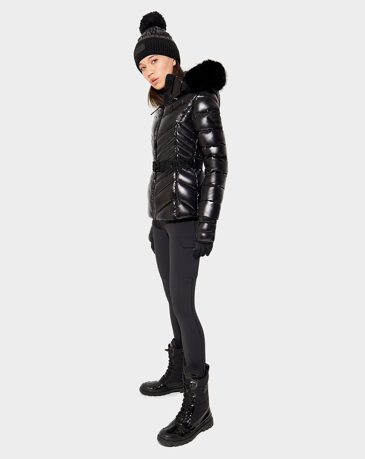 Women | MIKKY F Down Puffer | Black