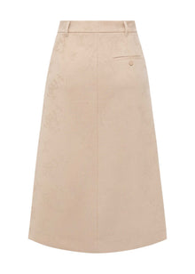 Wool Skirt | Khaki
