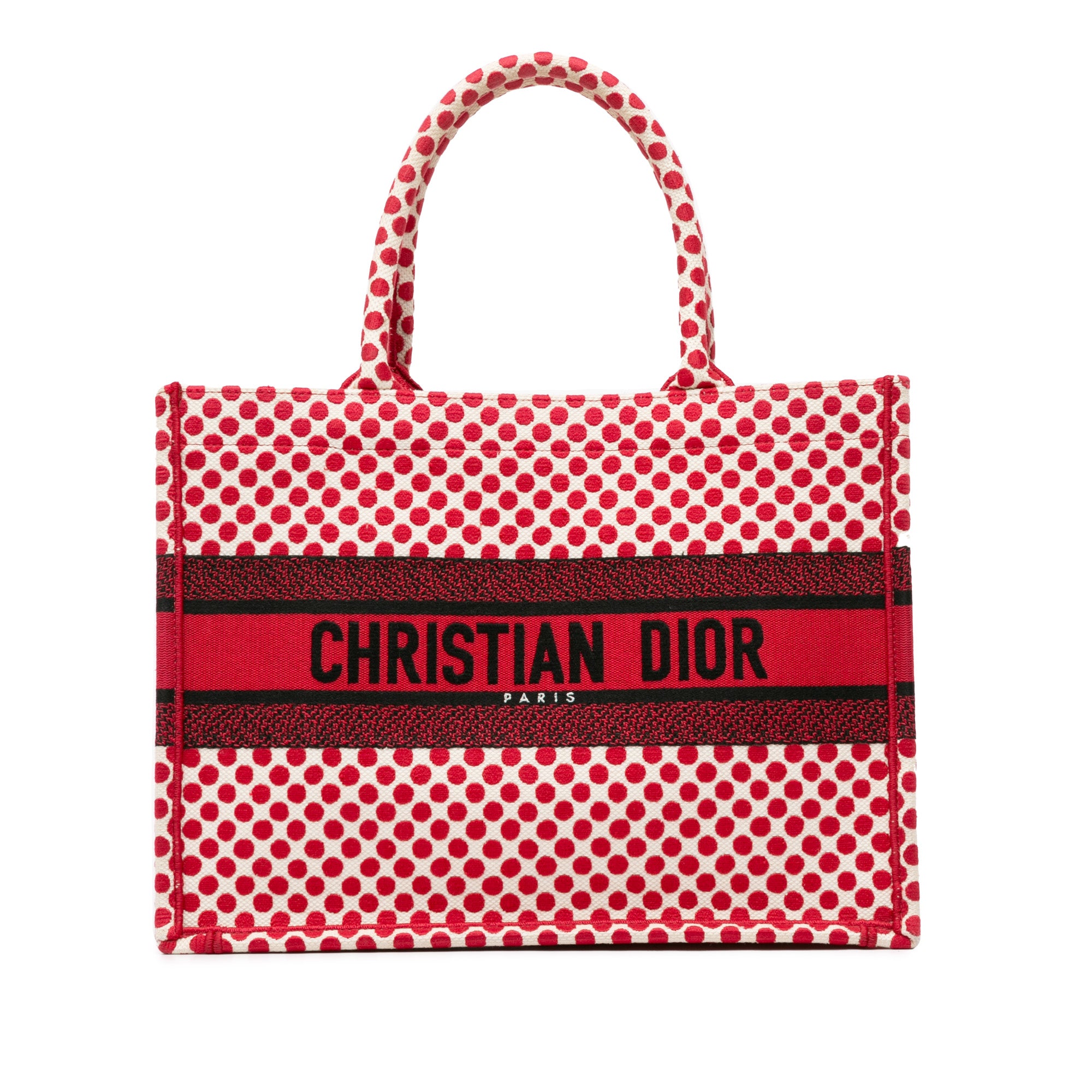 Dior | Pre-Owned Medium Dioramour Book Tote | Red